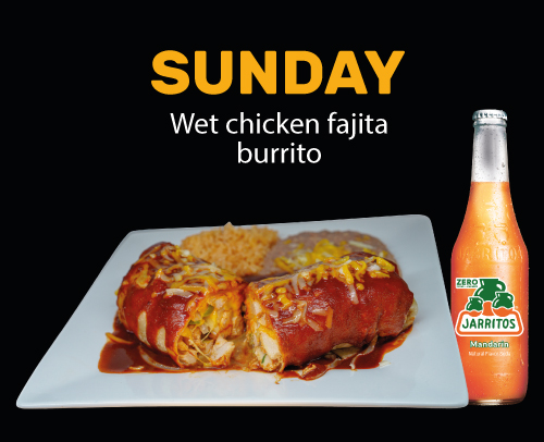 Daily specials for Sunday