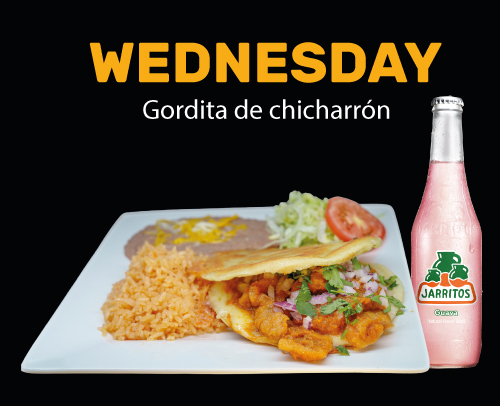 Daily specials for Wednesday